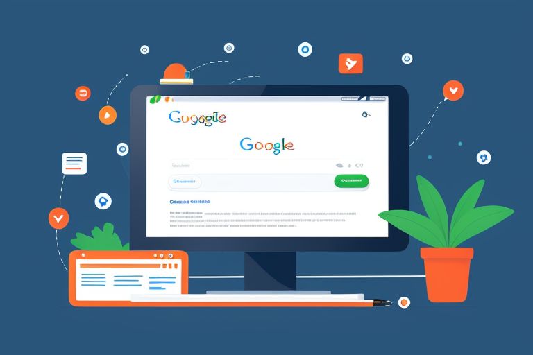 Google Search Console einrichten bunt illustriert